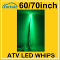 60 70 inch Atv Utv Truck Green LED Wh*ip Light & Safety Flag- Green Driving flashing module